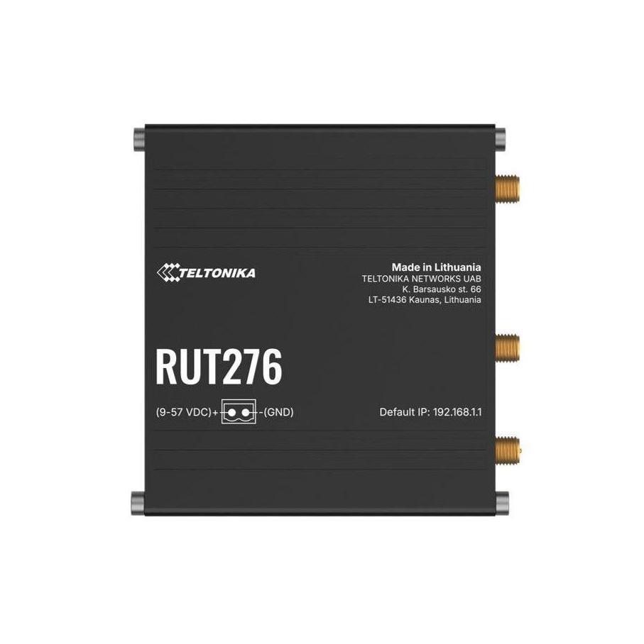 Teltonika RUT276 Compact RedCap 5G Router RS232/RS485 2 SIM Slots 2 RJ45 Ports