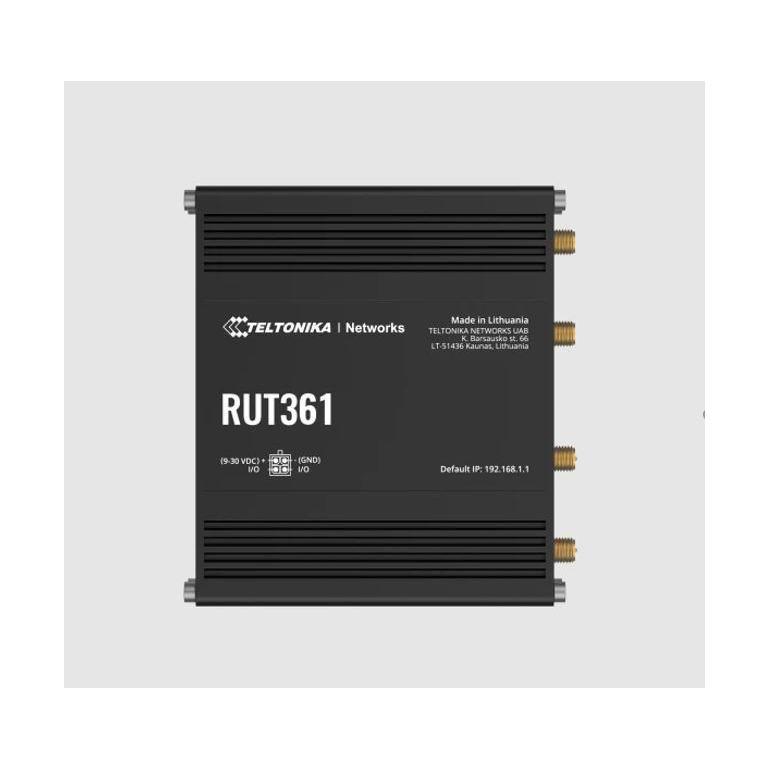 Teltonika RUT361 Industrial 4G LTE Cat 6 Router Firewall PSU Included
