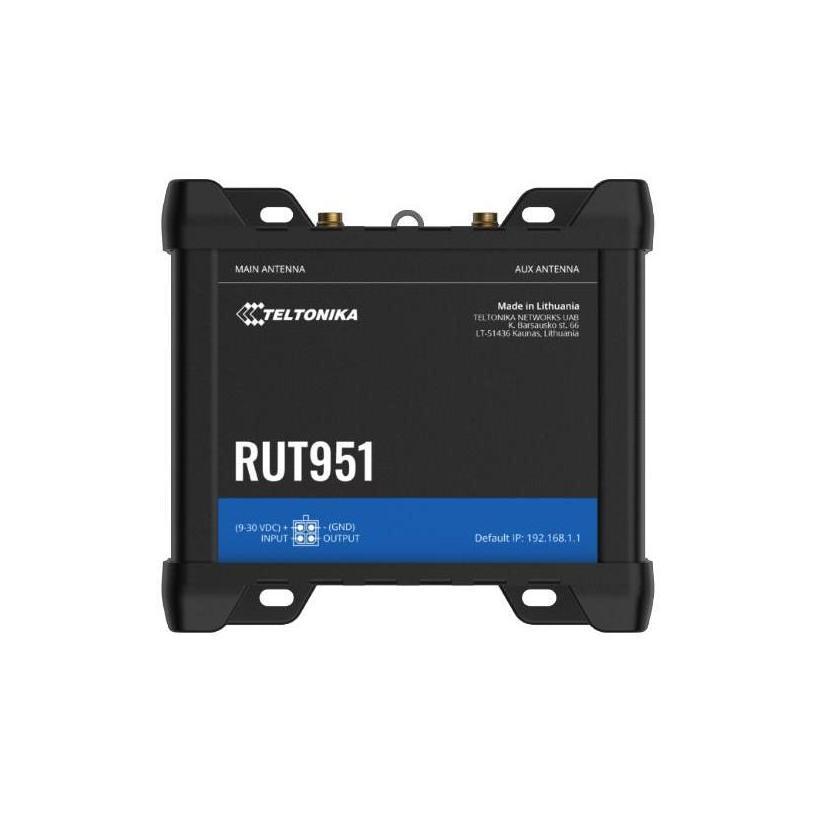 Teltonika RUT951 Industrial 4G LTE Cat 4 Dual SIM WiFi Router PSU Included