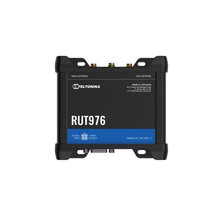 Teltonika RUT976 Redcap 5G Router Dual-SIM 4x Ethernet Ports 4G LTE Cat 4