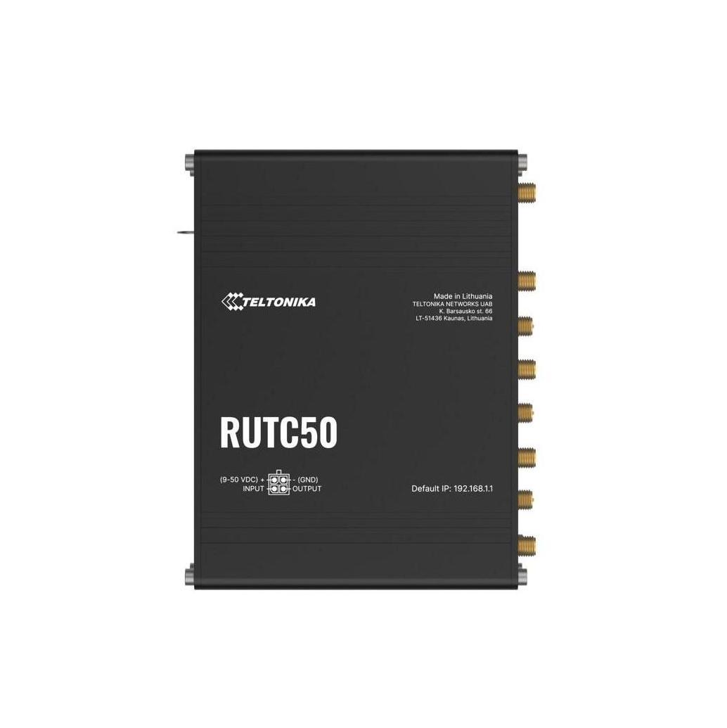 Teltonika RUTC50 5G Dual-Band Wi-Fi 6 Multi-SIM Router PSU Included