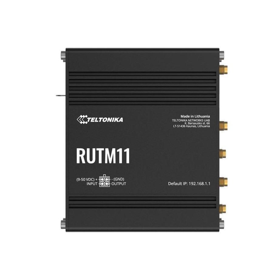 Teltonika RUTM11 Industrial 4G LTE Dual-band Wi-Fi 4 x Gigabit RJ45 Ports USB