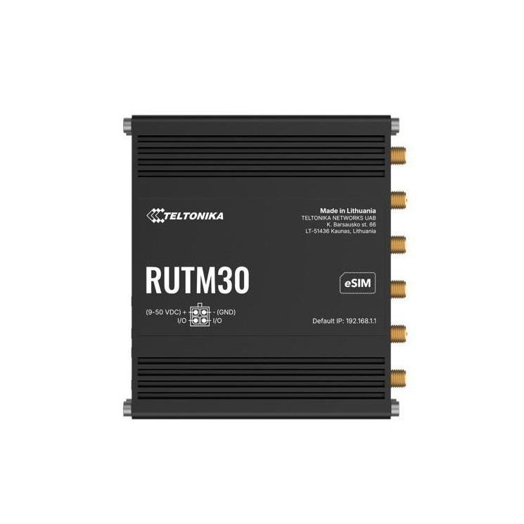Teltonika RUTM30 Compact 5G Router 2 Gigabit Ports Dual-Band Wi-Fi PSU Included