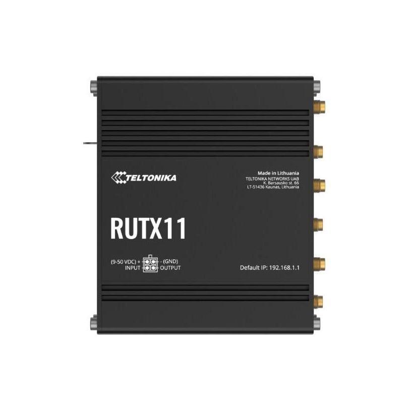 Teltonika RUTX11 Industrial 4G LTE Cat 6 Dual SIM Router Dual Band WiFi