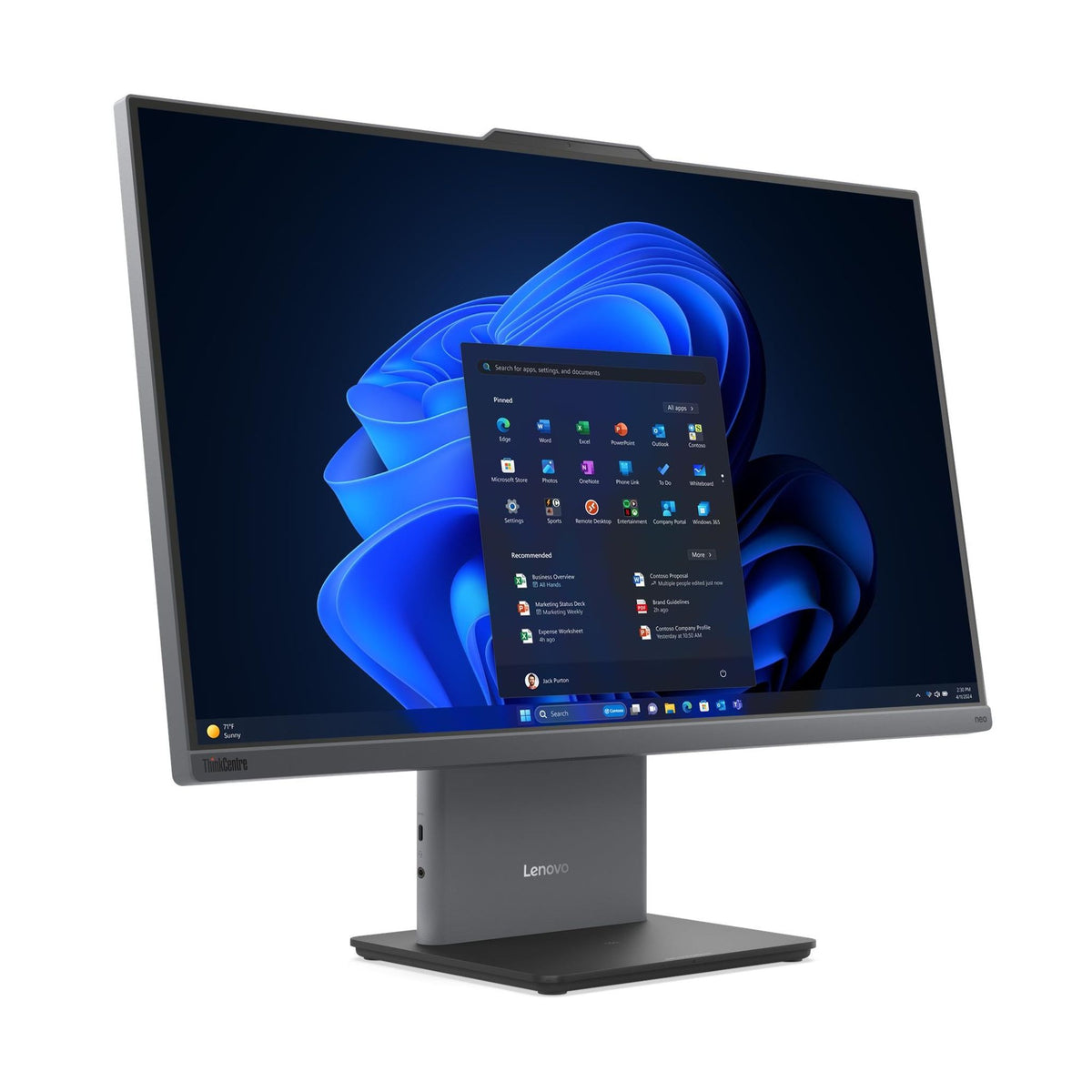 ThinkCentre Neo 50a 24 Gen 6 AIO 23.8in Touch Intel Core Ultra 5 226V 16GB DDR5