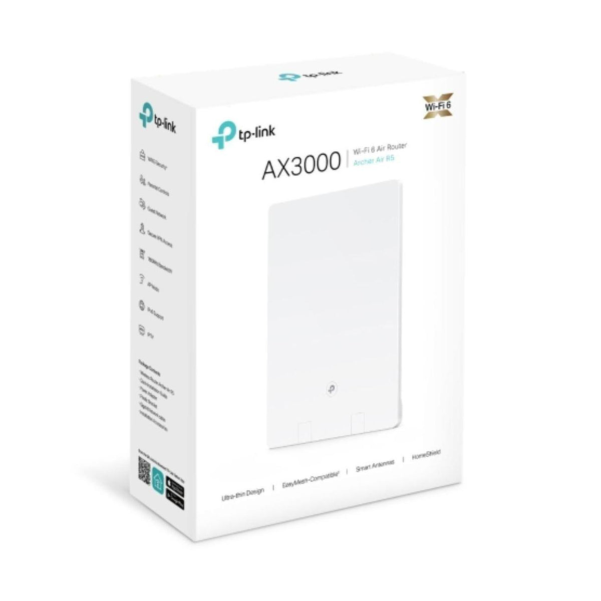 TP-Link Archer Air R5 AX3000 Dual-Band Wi-Fi 6 Router 574Mbps 2.4GHz 2402Mbps