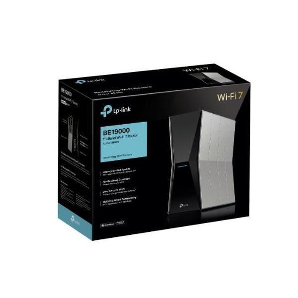 TP-Link Archer BE805 BE19000 Tri-Band Wi-Fi 7 Router 8x Internal Antennas