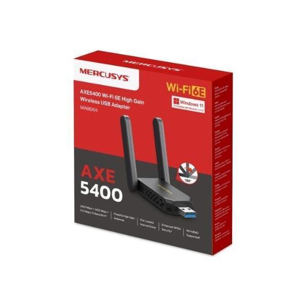 TP-LINK AXE5400 Wi-Fi 6E High-Gain USB Adapter