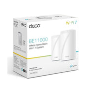 TP-Link Deco BE65 Pro(2-pack) BE11000 Whole Home Mesh WiFi 7 System 688 Mbps ...