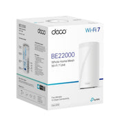 TP-Link Deco BE85(1-pack) BE22000 Tri-Band Whole Home Mesh Wi-Fi 7 System (WI...