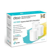 TP-Link Deco X20 AX1800 Mesh WiFi System 3-Pack 530 sqm Coverage