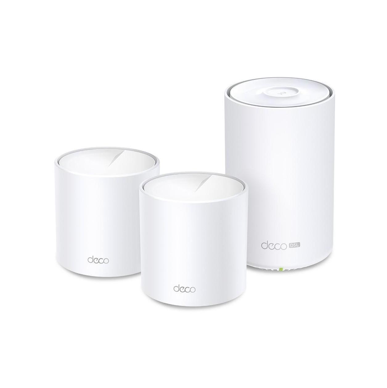 TP-Link Deco X50-DSL(3-pack) AX3000 VDSL Whole Home Mesh WiFi 6 Router 574 Mb...