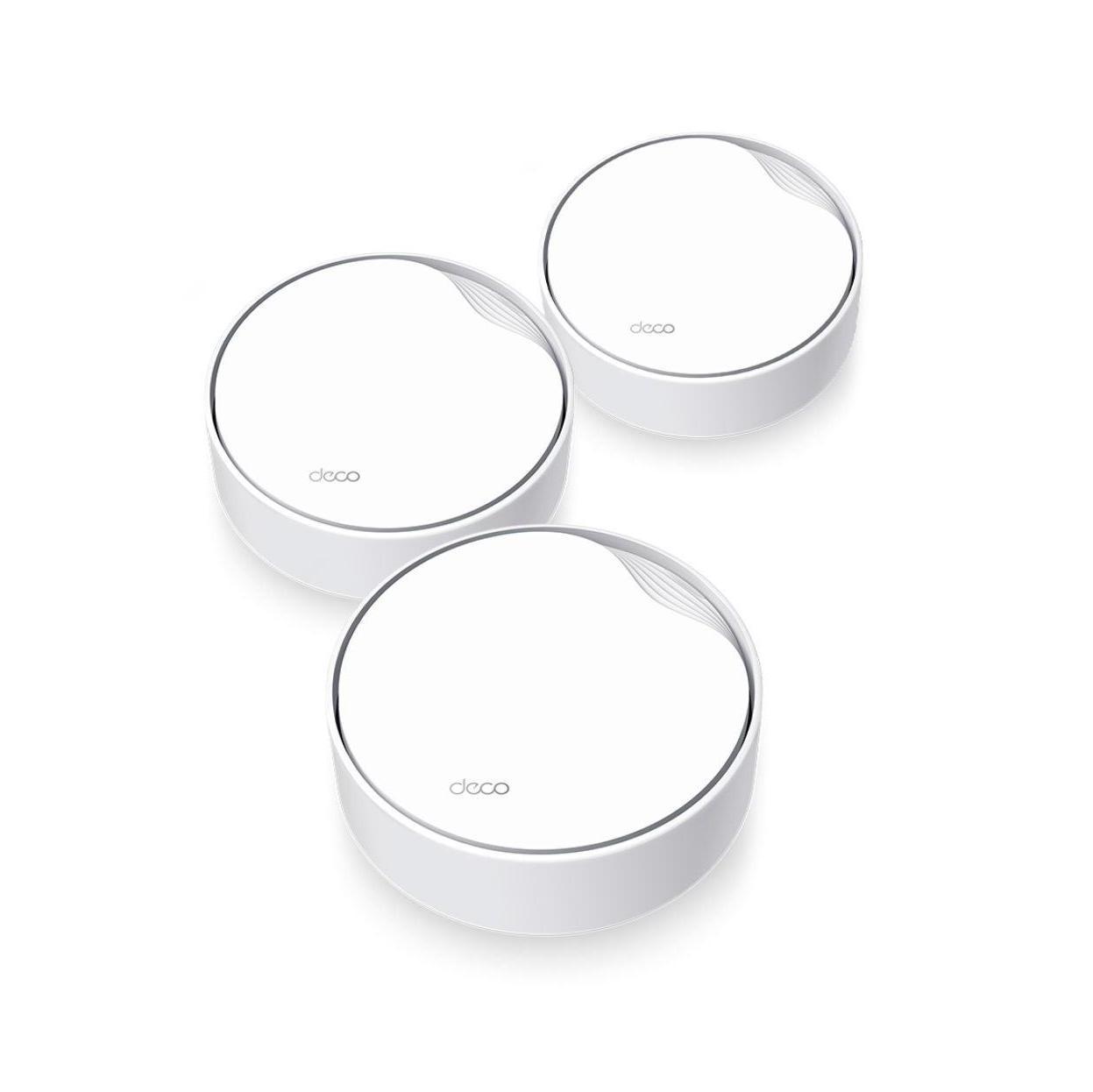 TP-Link Deco X50-PoE(3-pack) AX3000 Whole Home Mesh WiFi 6 System with PoE 57...