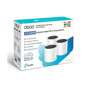 TP-Link Deco X55 (3-Pack) AX3000 Whole Home Mesh WiFi 6 RouterDual-BandMU-MIMOHomeShieldSecurity