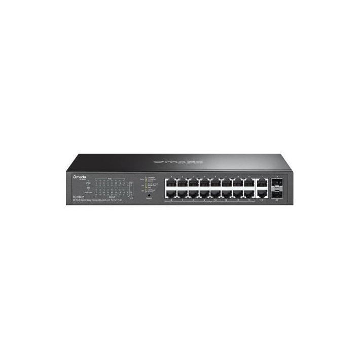 TP-Link ES220GP Omada 20-Port Gigabit Easy Managed Switch 16 PoE+Ports