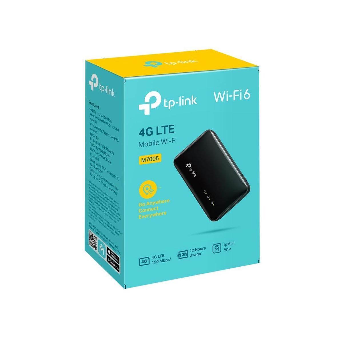 TP-Link M7005 4G LTE Mobile Wi-Fi Supported with up to 150 Mbps download and ...