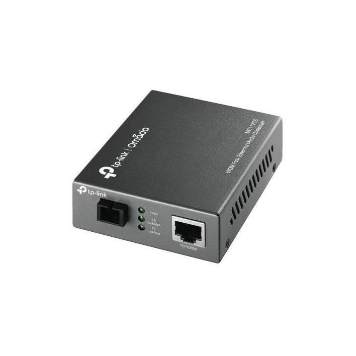 TP-Link MC112CS 10/100Mbps RJ45 to SC WDM Media Converter 20KM