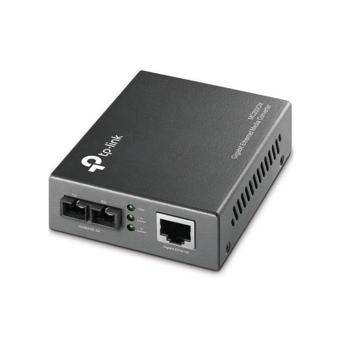 TP-Link MC200CM 1000Mbps RJ45 to SC Multi-Mode Fiber Converter 550m