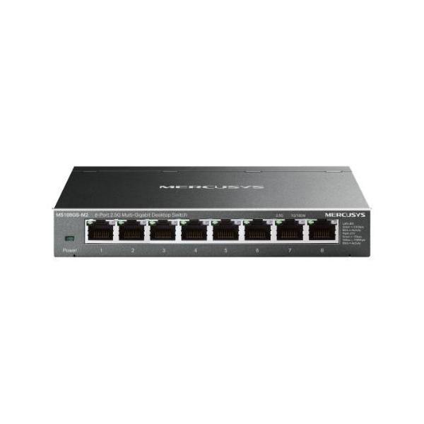 TP-LINK MS108GS-M2 8-Port 2.5G Multi-Gigabit Desktop Switch