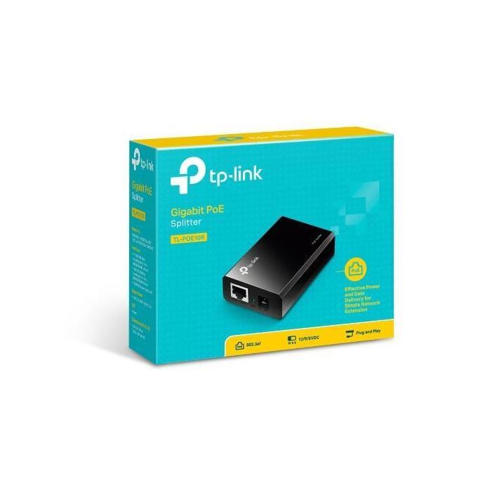 TP-Link POE10R Omada 2xGbE PoE Splitter Gigabit RJ45 Port Adapter