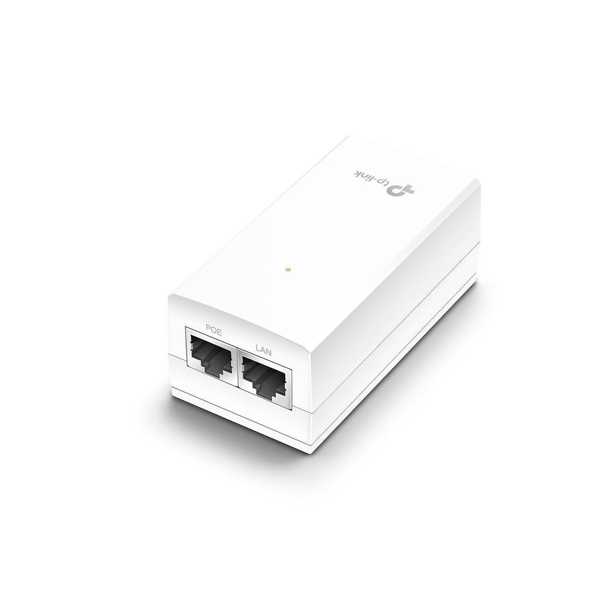 TP-Link POE4818G Omada 48V Passive PoE Injector Adapter 1x Gigabit PoE Port 1x Gigabit Non-PoE Port