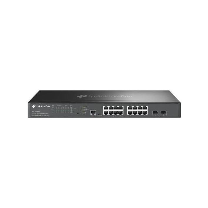 TP-Link SG3218XP-M2 16-Port 2.5G 2x 10GE SFP+ L2+ Managed Switch PoE+