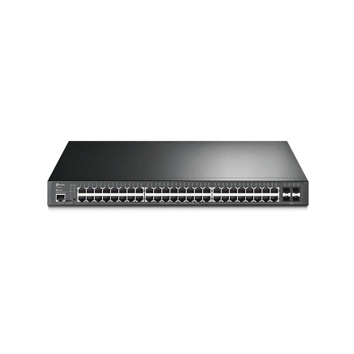 TP-Link SG3452P Omada 52-Port Gigabit L2+ Managed Switch with 48-Port PoE+ In...