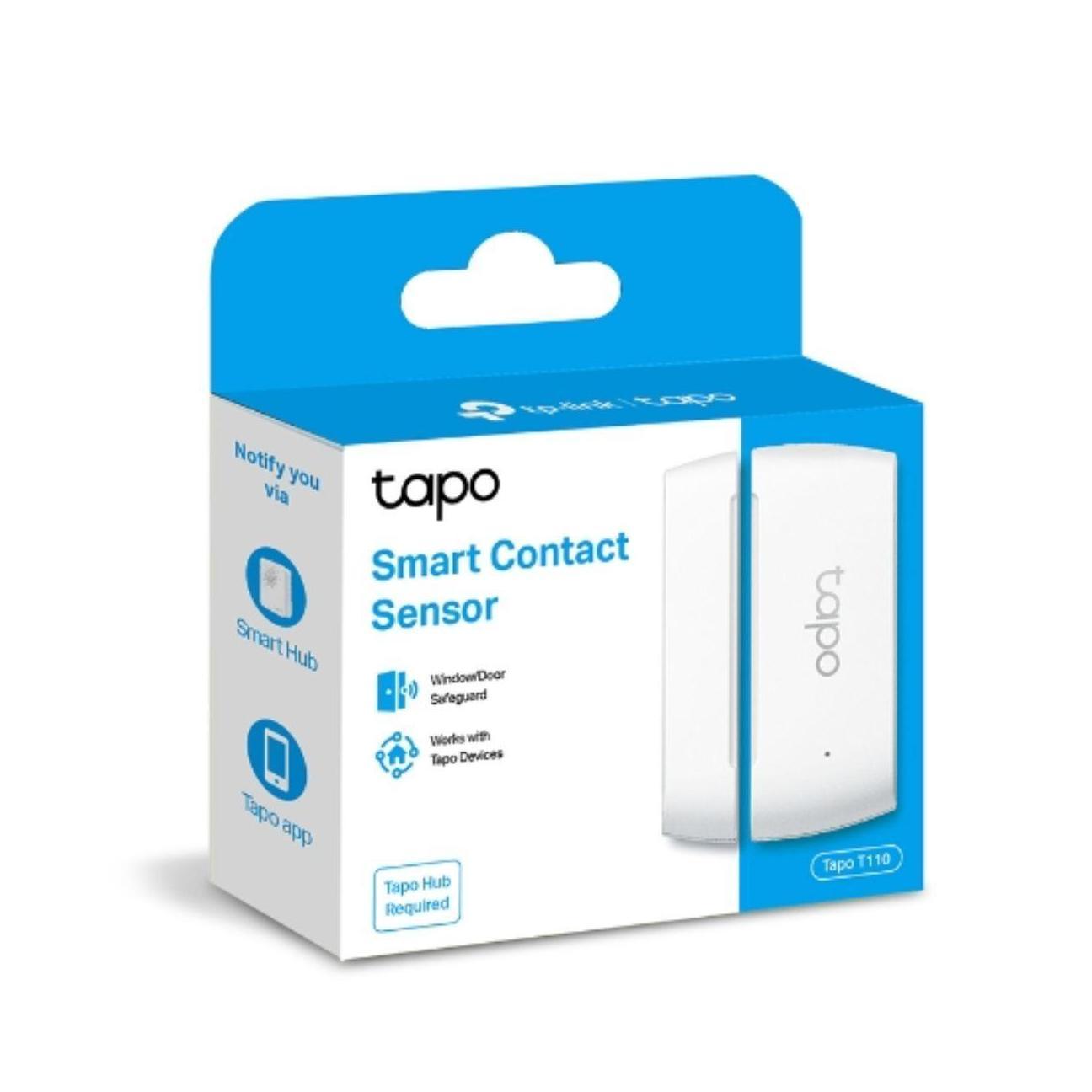 TP-Link Tapo T110 Smart Contact Sensor Window Door Guard App Alerts