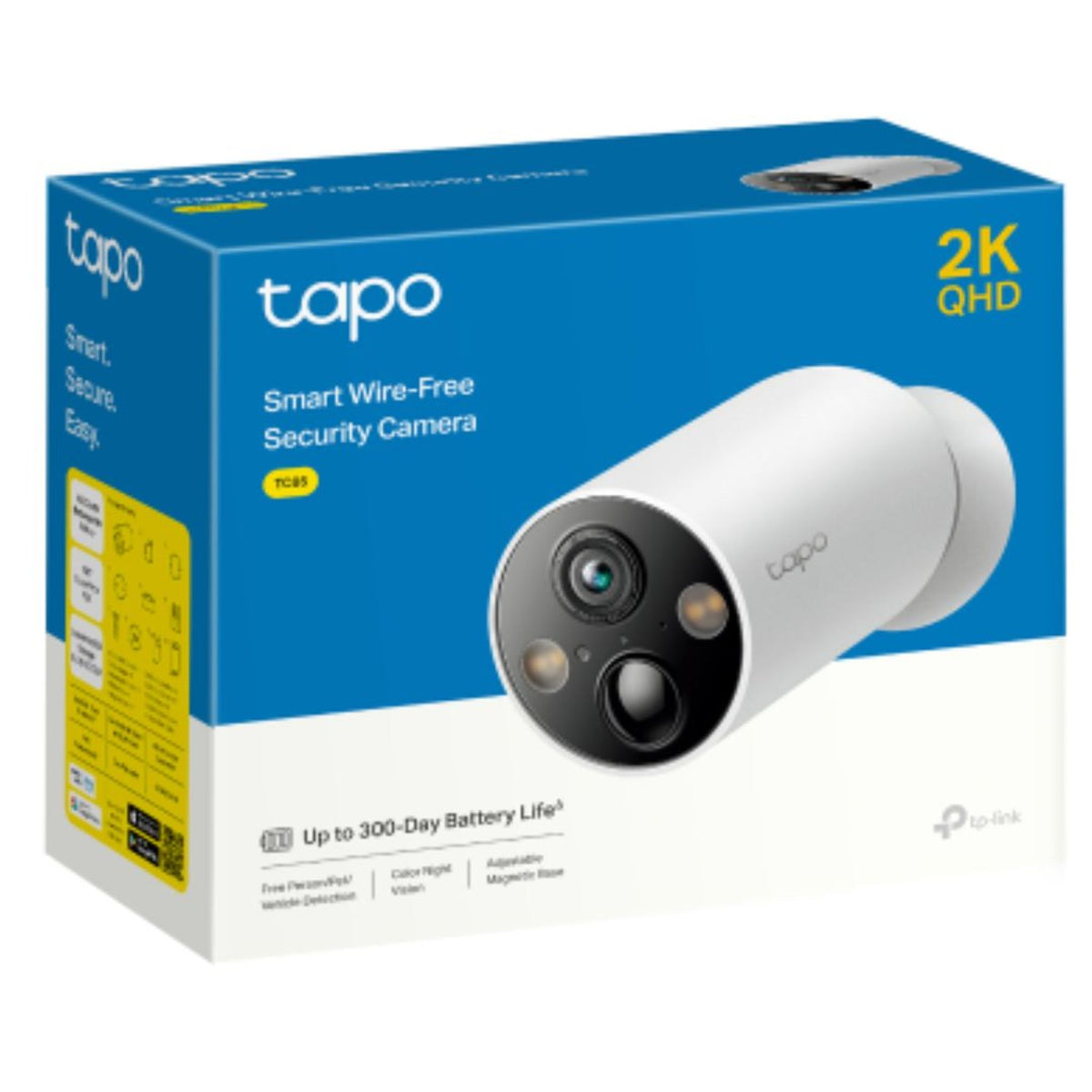 TP-Link TC85 V1.2 2K QHD Colour Night Vision Security Camera 2-Way Audio