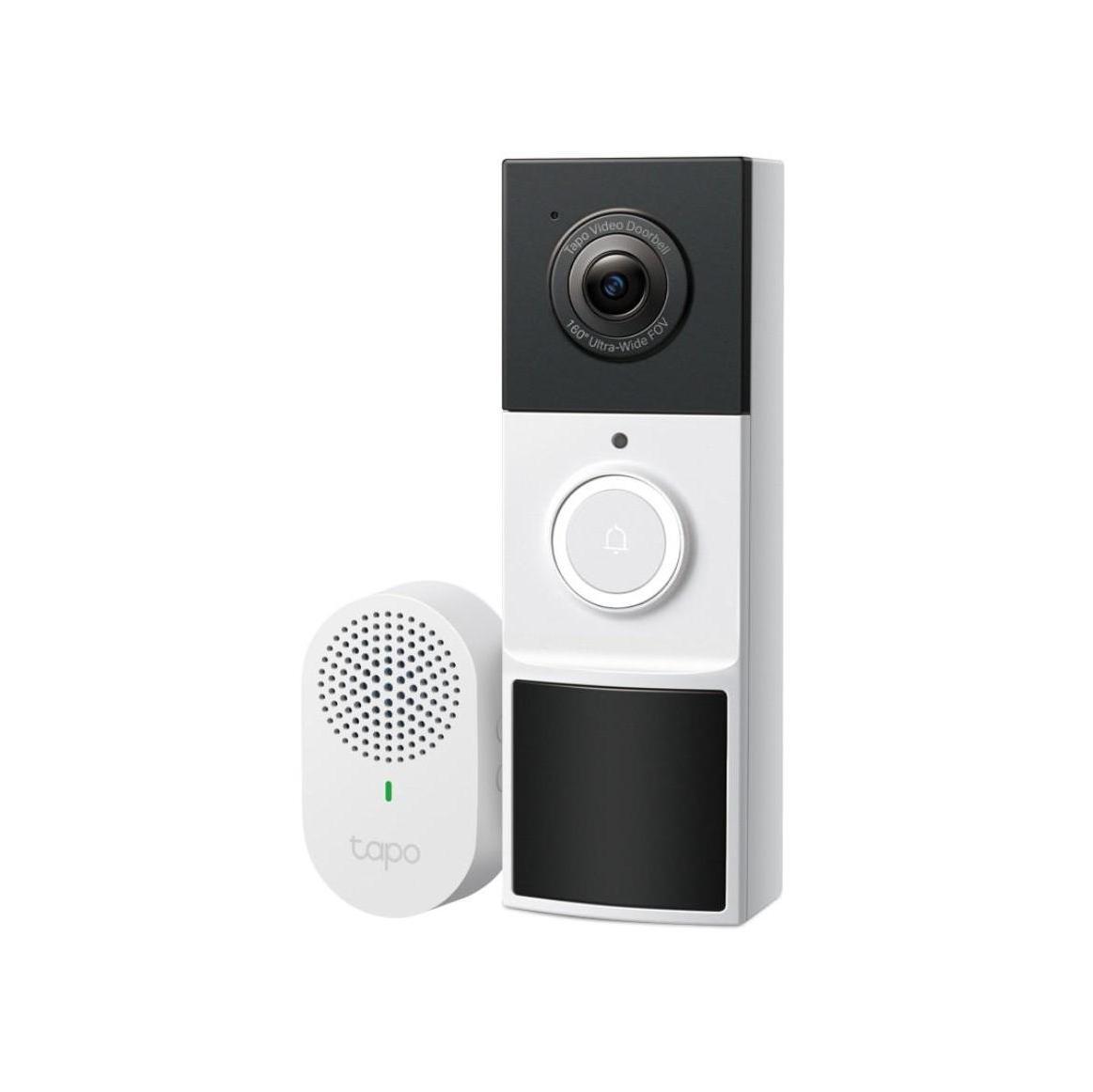 TP-Link TD21 Tapo Video Doorbell Camera Ringtones 230 days battery life Head ...