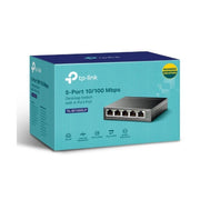 TP-Link TL-SF1005LP 5-Port 10/100Mbps PoE Desktop Switch 41W
