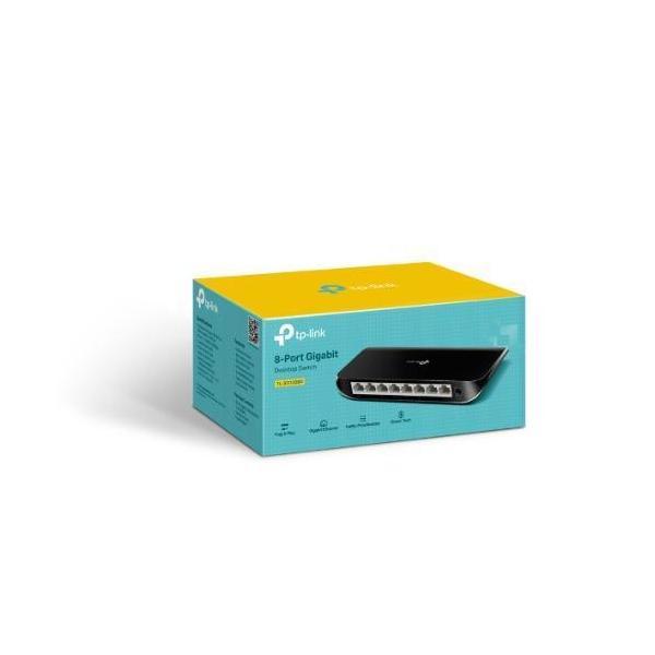TP-Link TL-SG1008D 8-Port Gigabit Unmanaged Switch Fanless