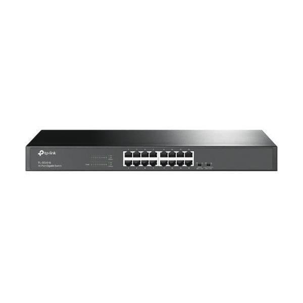 TP-Link TL-SG1016 16-Port Gigabit Rackmount Unmanaged Switch 32Gbps Switching Capacity