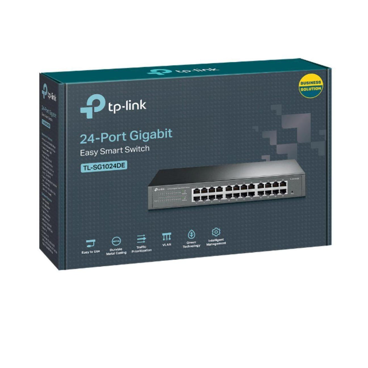 TP-Link TL-SG1024DE 24-Port Gigabit Desktop/Rackmount Smart Switch 48Gbps
