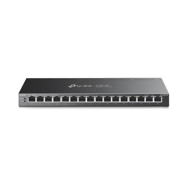 TP-Link TL-SG116P 16-Port Gigabit PoE+ Desktop Switch