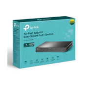 TP-Link TL-SG1210MPE 10-Port Gigabit PoE+ Smart Switch 8x PoE+Ports 2x Non-PoE Ports