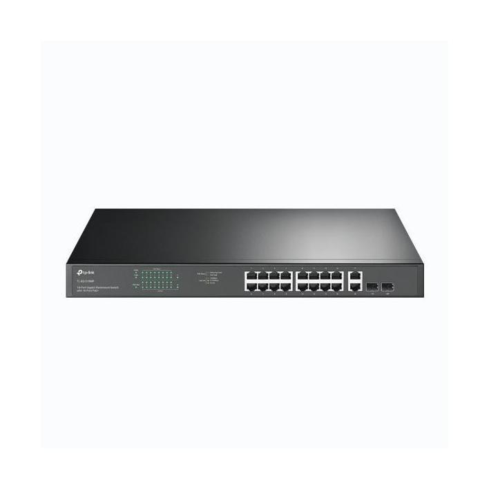 TP-Link TL-SG1218MP 18-Port Gigabit PoE+ Rack Switch 2 SFP Slots