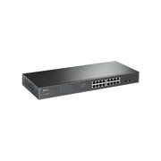 TP-Link TL-SG1218MPE 16-Port Gigabit PoE+ Smart Switch 2 SFP Slots 192W PoE Power
