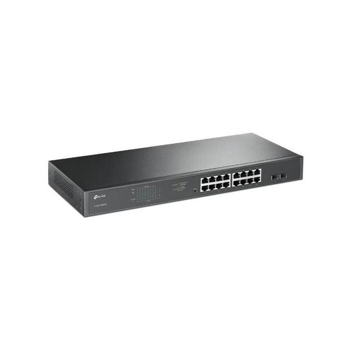 TP-Link TL-SG1218MPE 16-Port Gigabit PoE+ Smart Switch 2 SFP Slots 192W PoE Power