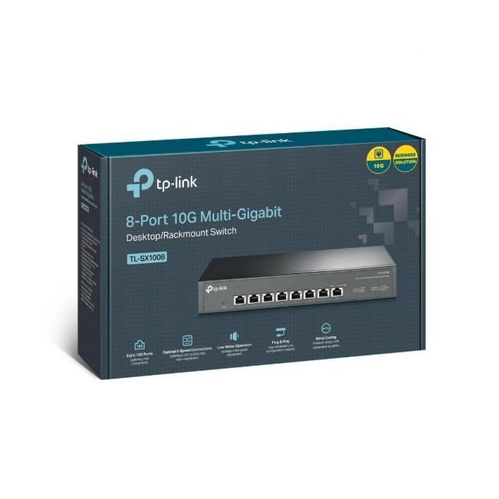 TP-Link TL-SX1008 8-Port 10G Desktop/Rack Switch 160Gbps