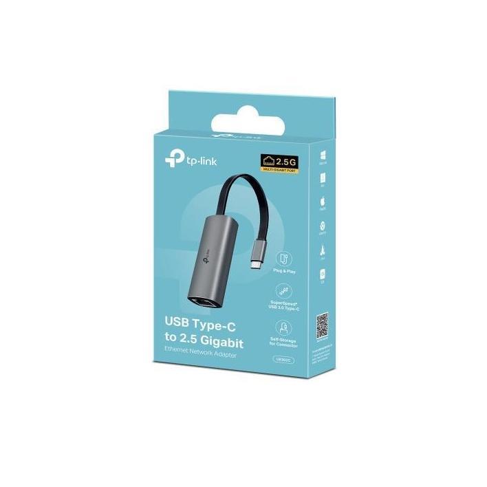 TP-Link UE310C USB Type-C to 2.5 Gigabit Ethernet Network Adapter