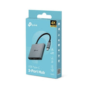 TP-Link UH3020C USB Type-C 3-in-1 Hub 4K@60Hz HDMI 100W PD USB-A