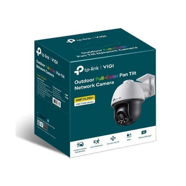TP-Link VIGI C540 4MP Outdoor Full-Color PTZ Network Camera 4mm Lens Smart Detection