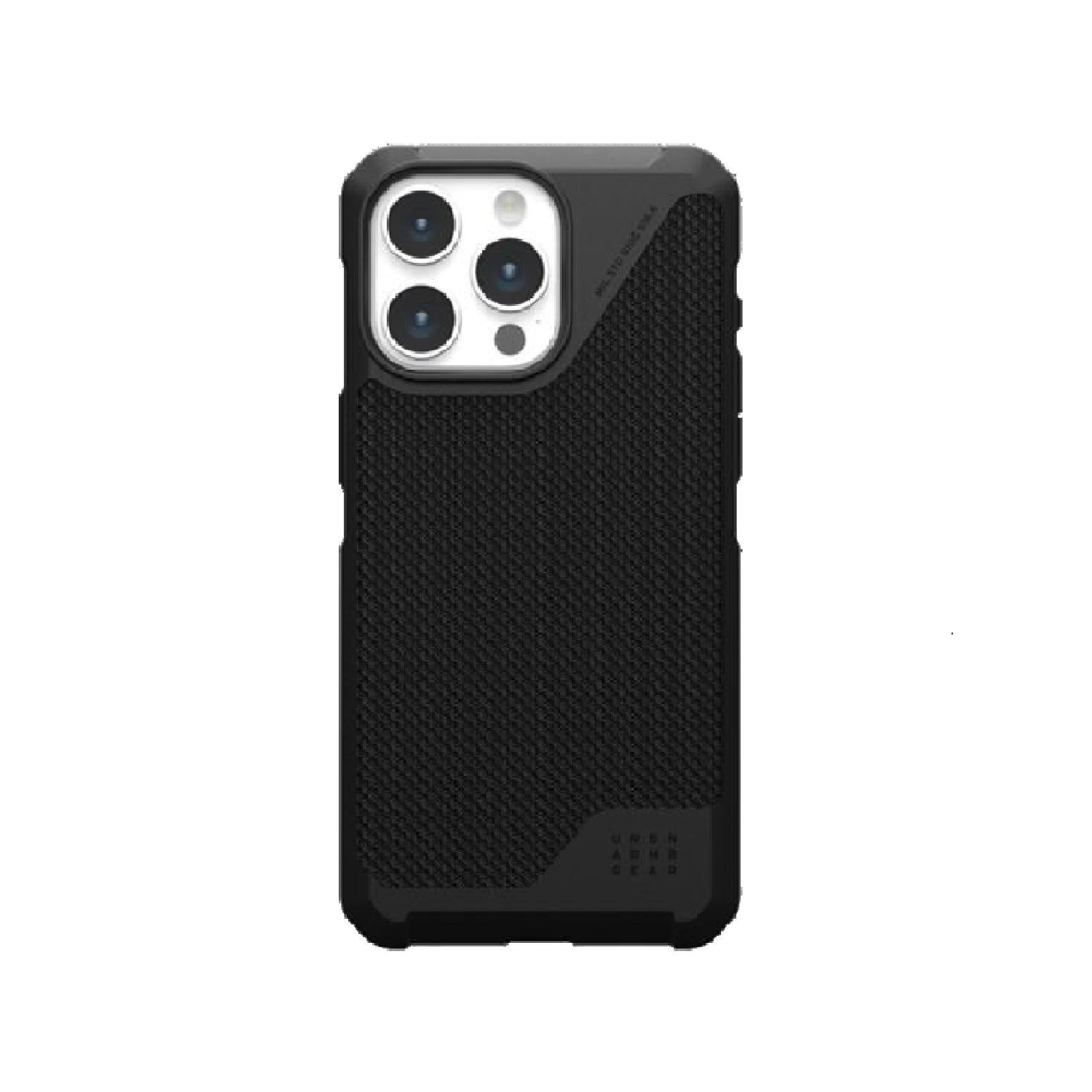 UAG Metropolis LT MagSafe iPhone 16 Pro 6.3" Rugged Case Kevlar Black