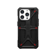 UAG Monarch Kevlar iPhone 15 Pro 6.1" Rugged Case Black