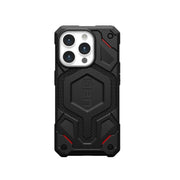 UAG Monarch Pro MagSafe iPhone 15 Pro 6.1" Rugged Case Kevlar Black