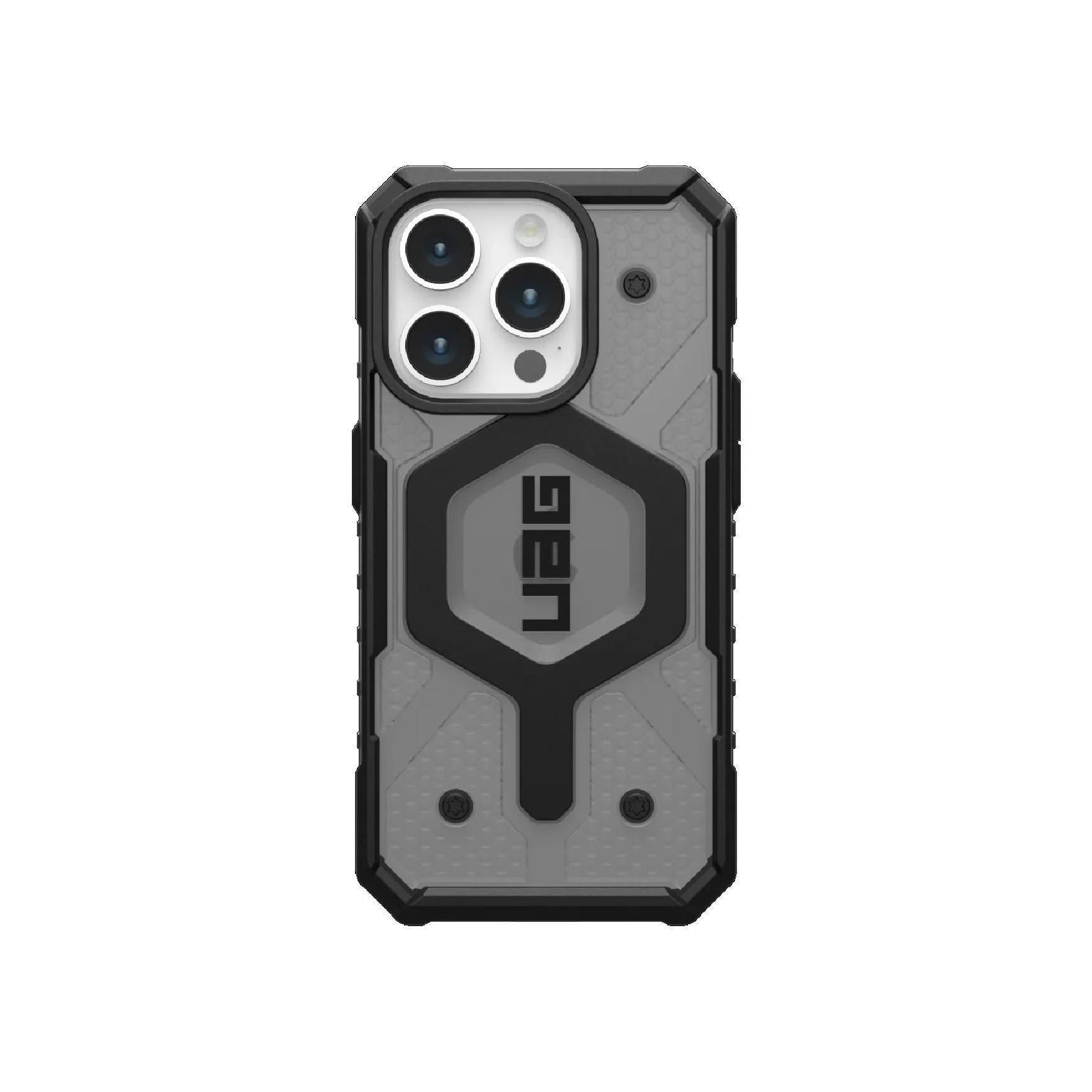 UAG Pathfinder MagSafe Apple iPhone 15 Pro 6.1" Rugged Case Ash