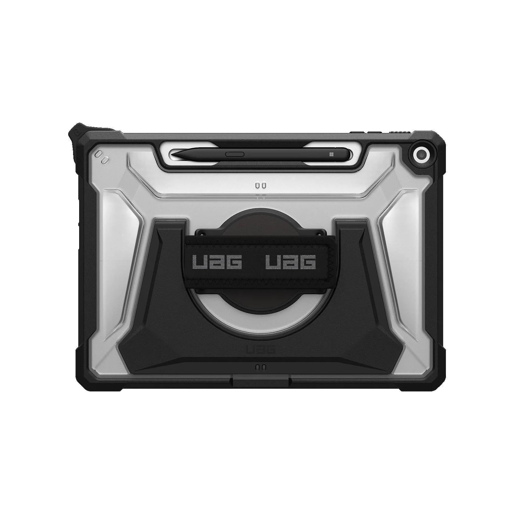 UAG Plasma Microsoft Surface Pro 12" Hand Shoulder Strap Rugged Case Ice/Black