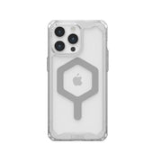 UAG Plyo MagSafe iPhone 15 Pro Max 6.7" Rugged Case Ice/Silver