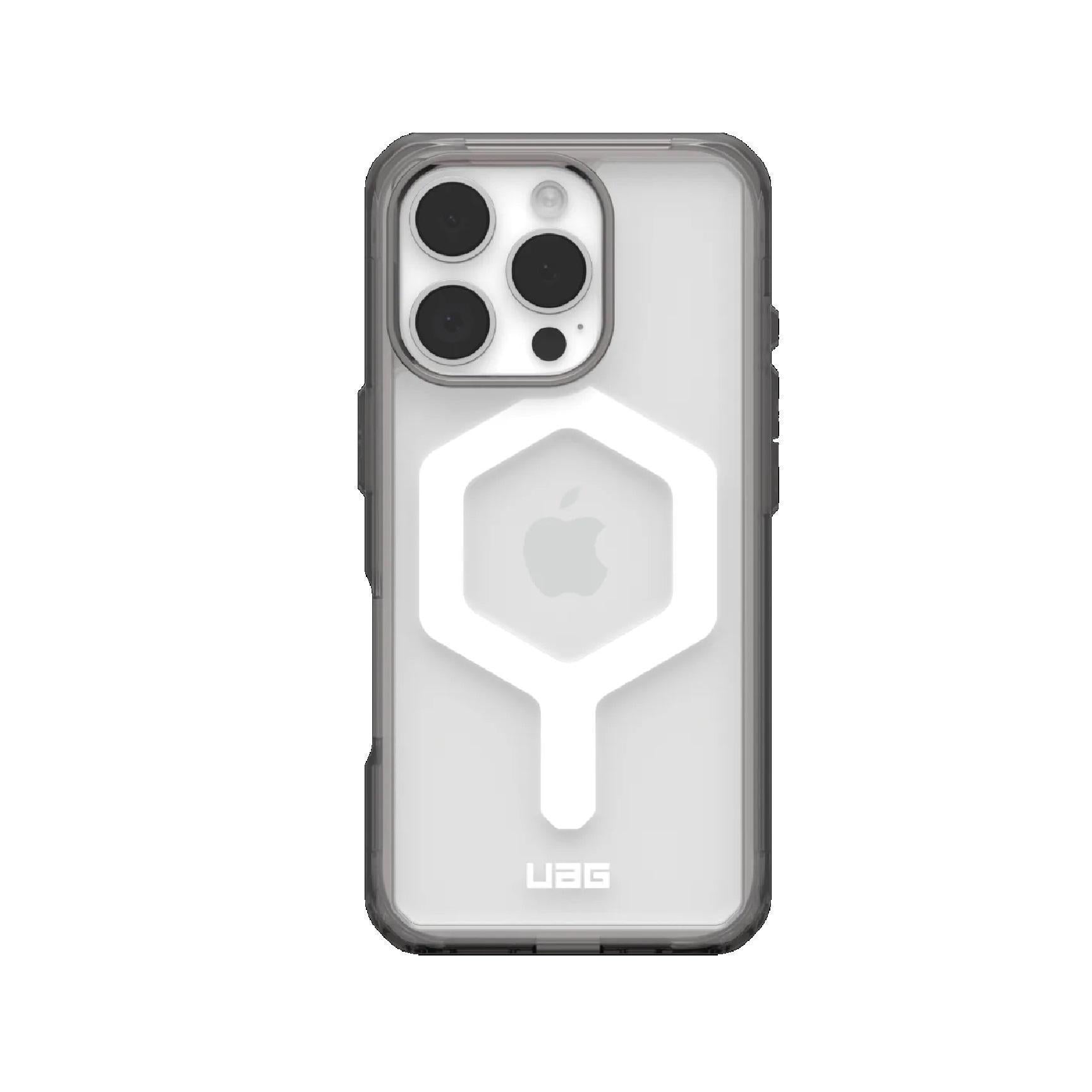UAG Plyo MagSafe iPhone 16 Pro Max 6.9" Rugged Case Ash/White